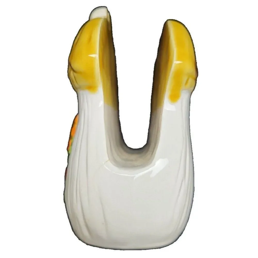 Vintage 1976 Sears Roebuck & Co Ceramic Merry Mushroom Napkin Holder Japan MCM